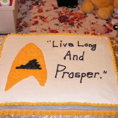 Boss' Going Away Cake