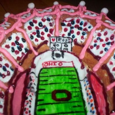Osu Horseshoe Stadium Cake