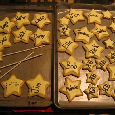 Decorated First Cookies!