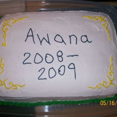 Awana Cake For Finale