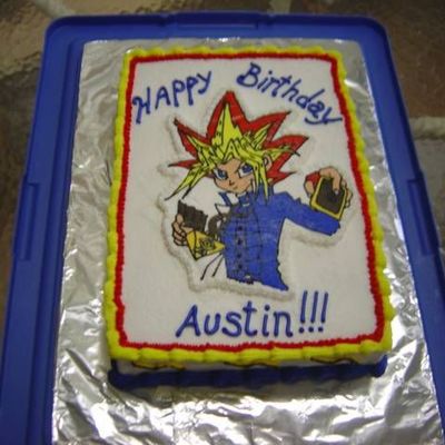 Yugioh Cake