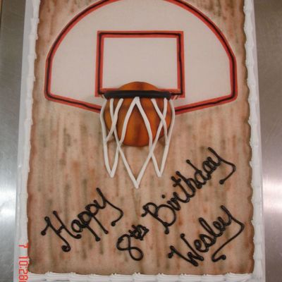 Another Basketball Cake