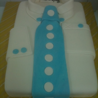 Shirt And Tie Cake