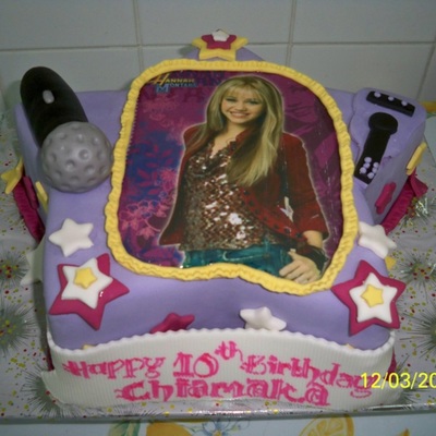 Hannah Montana Cake