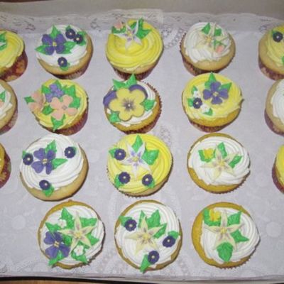 Floral Cupcakes