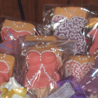 Bridal Shower Rice Krispy Pops