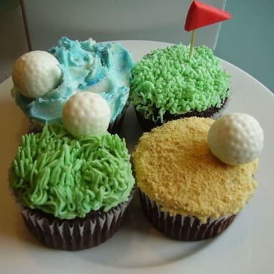 Golf Cupcakes