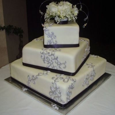 Silver Scrolls And Sparkles