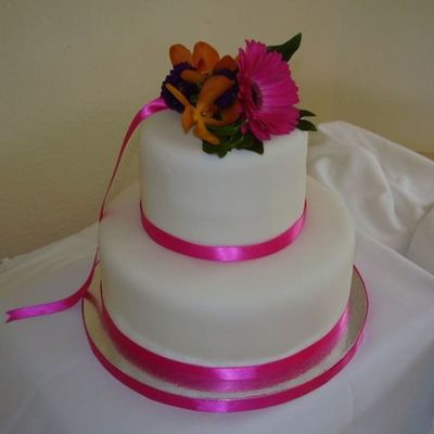 Mini Bouquet Wedding Cake