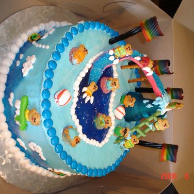 Waterslide Cake