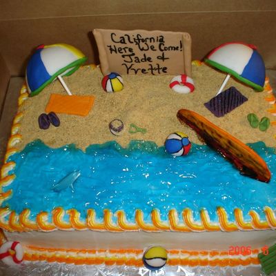 Going Away Cake