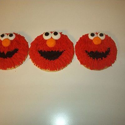 Elmo Cookies