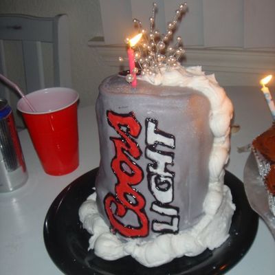 Coors Light Cake