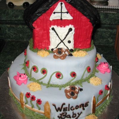 Barnyard Cake