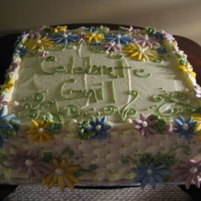 Flower Birthday Cake 2