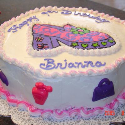 Glamour Girl Birthday Cake