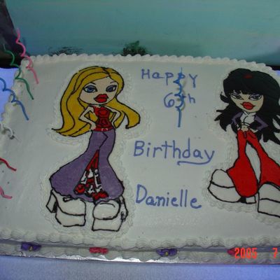 Danielle's Bratz B-Day Cake