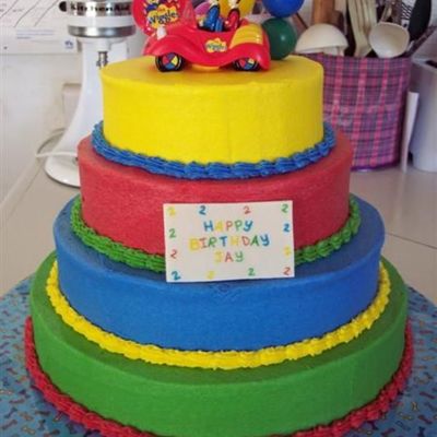 Wiggles Birthday Cake