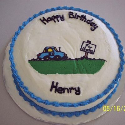 For Sale Birthday Cake