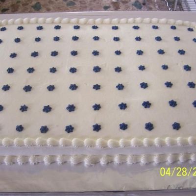 Wedding Sheet Cake