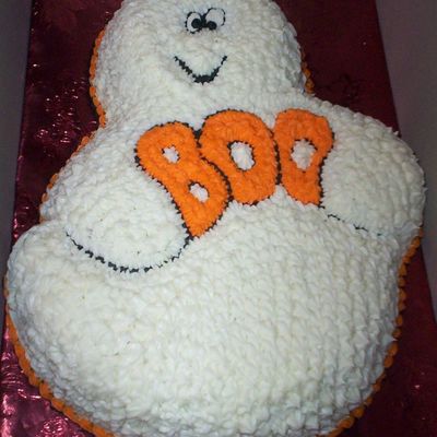 Boo Ghost Cake