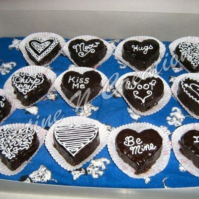 Ganache Covered Valentines For Vet Clinic