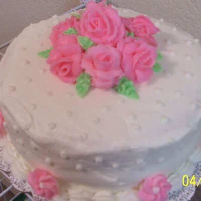 Wilton Course 1 Finale Cake