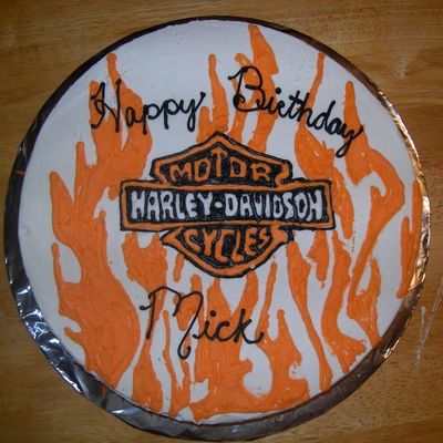 Harley Davidson Cake