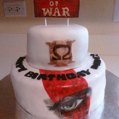 God Of War Cake