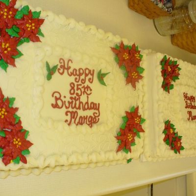 Christmas B-Day Cakes