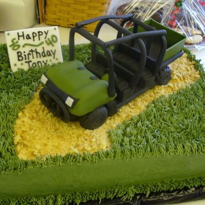 3D Ranger Atv Cake