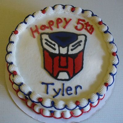 Transformer Cake