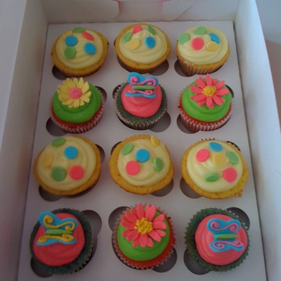Pretty Spring Cupcakes