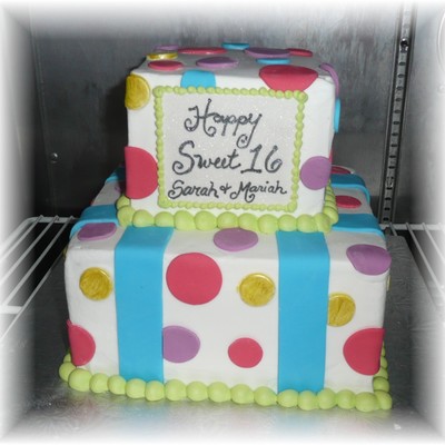 Neon Rave Cake