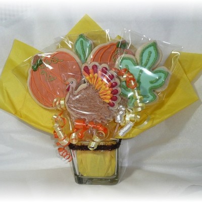 Thanksgiving Cookie Bouquet