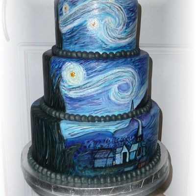 Van Gogh Obsession Cake