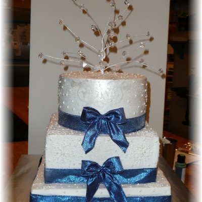 Snowflake Cake
