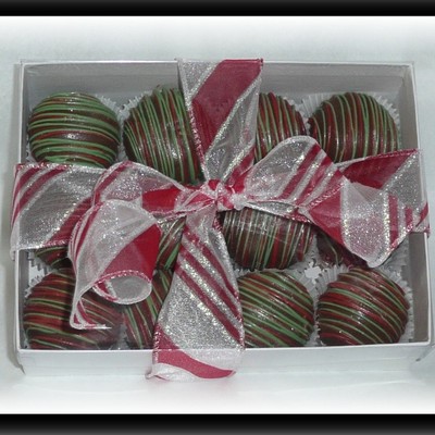 Christmas Cake Truffle Gift Box