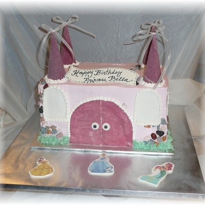 Princess Castle Cake