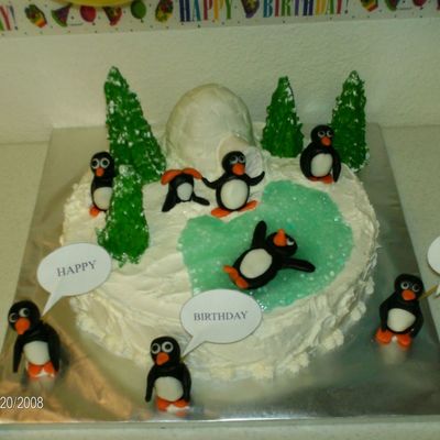 Penguin Cake