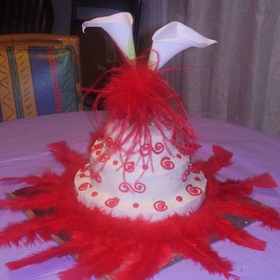 My First Attempt At A Tiered Cake