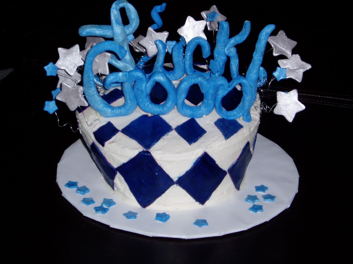 Going Away Whimsy Cake