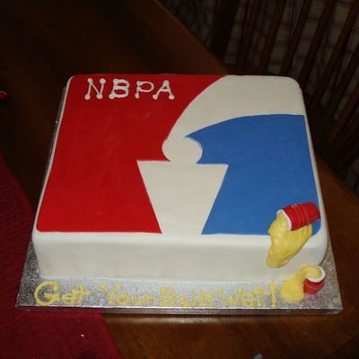 Beer Pong Cake