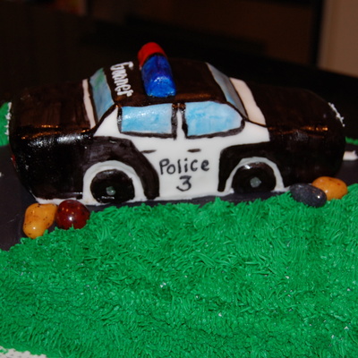 Police Car Cake
