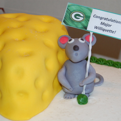 Green Bay Packers Promotion Cake