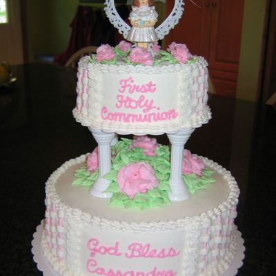 First Communion Cake