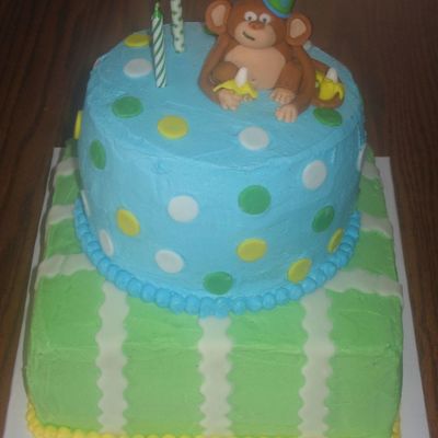 2 Yr Olds Birthday Cake