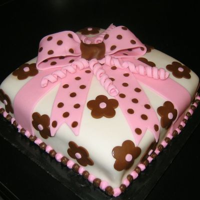 My First Fondant Cake..course 3