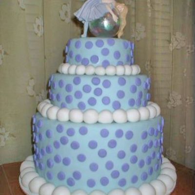 Tiered Bubble Fairy Cake