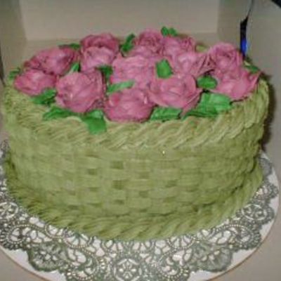 Basket Of Roses